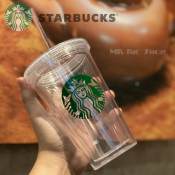 Starbucks Venti Clear Tumbler with Straw, 16oz BPA-free