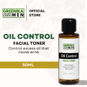 Greenika Oil Control Facial Toner: Men's Pimple Remover & Acne Prevention