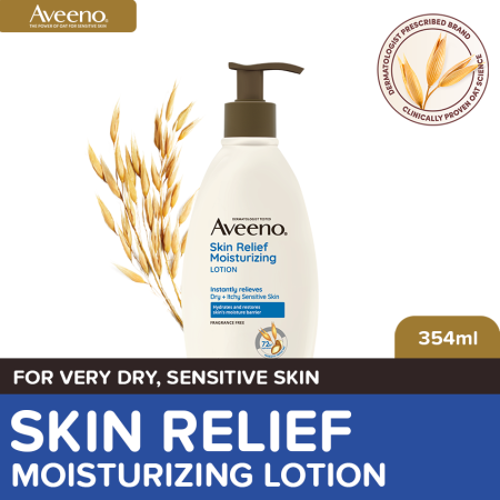 Aveeno Skin Relief Body Lotion - Soothing Moisturizer for Sensitive Skin