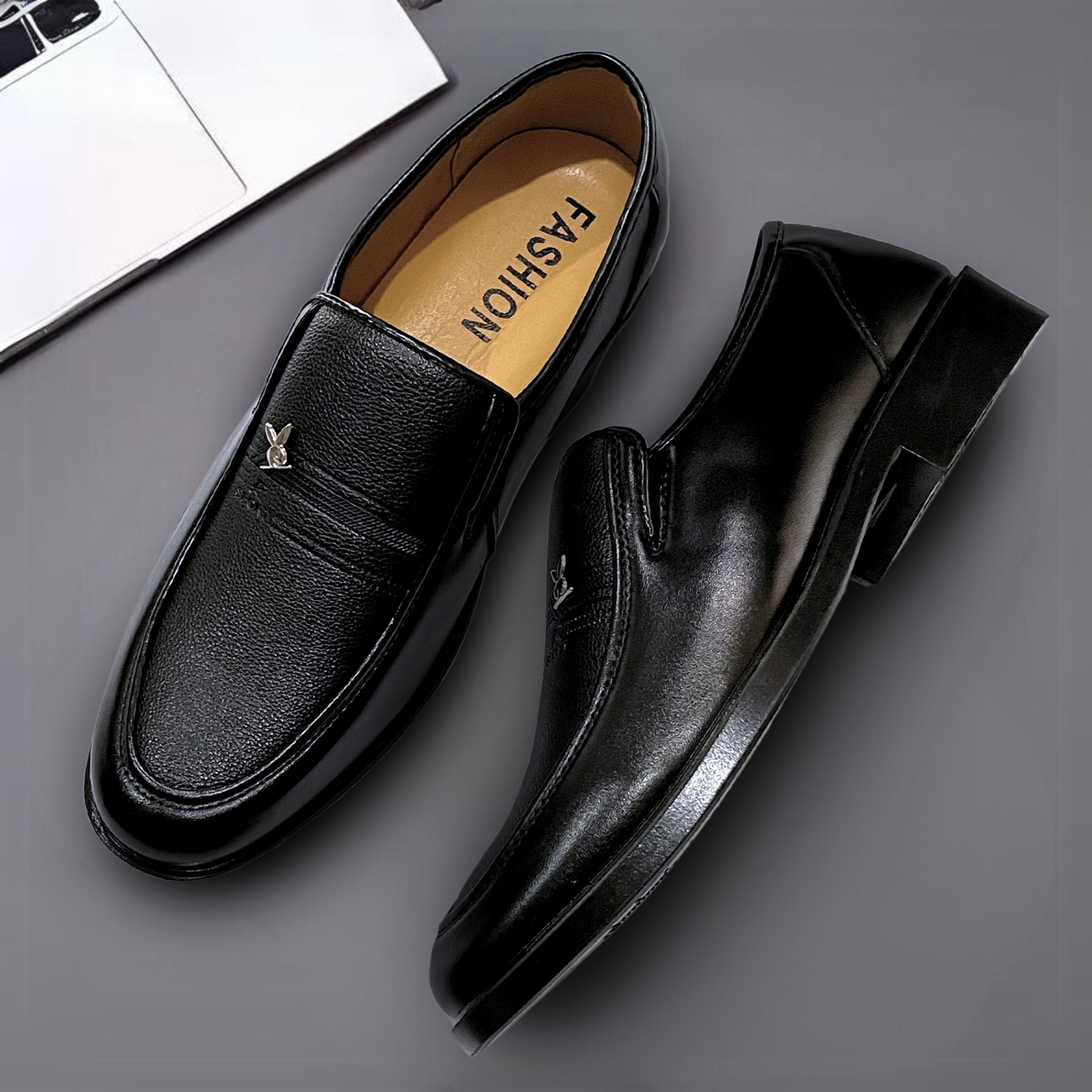 Shop Korean Black Shoes For Men 2024 with great discounts and prices ...