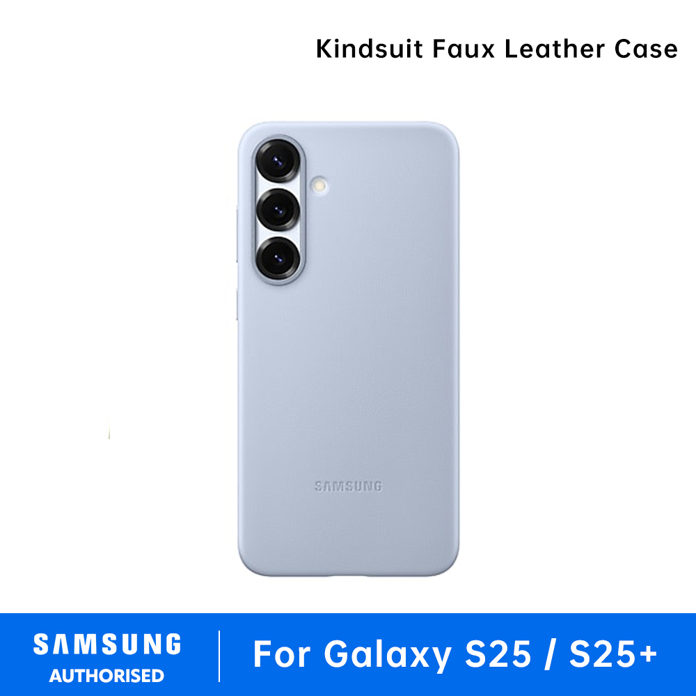 Original Samsung Galaxy S25 / S25+ Kindsuit Faux Leather Case High Quality Soft Leather Case For Samsung Galaxy S25 / S25+ Protector Shell & Box - Image 2