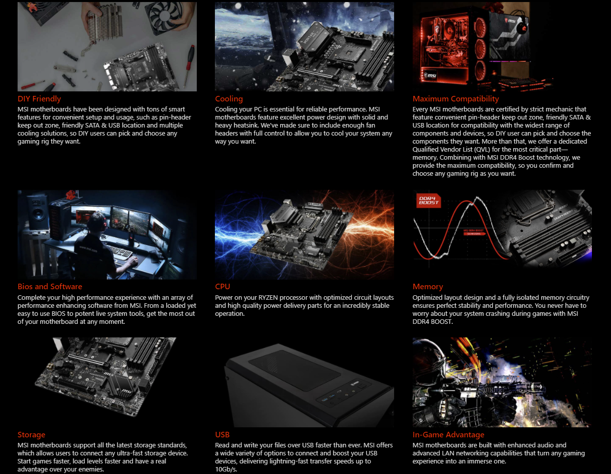 MSI B450M Mortar Max Socket AM4 AMD B450 DDR4 Micro ATX Motherboard (B450M MORTAR MAX)