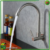 HOMECARE PH. Stainless Steel Commercial High Arc Faucet