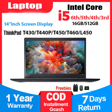 Lenovo Ultrabook T480 T470 T460 T440S L430 I5 I7 Windows 10 " " 8GB 16GB memory 14inch Windows 10 Intel Core i7 cpu With 128g ssd 256g ssd 512g ssd