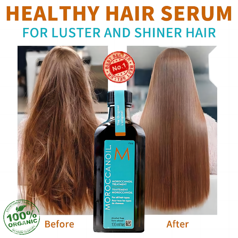 Moroccan Argan Oil Hair Serum - Boost Shine and Nourish