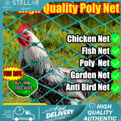 Green Chicken Net Fence for Poultry - 50M/100M