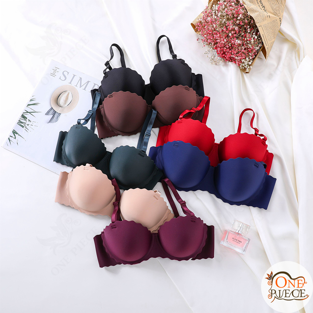 Plus Size Cup C Bra With Underwire Size 38-44C Breast Gathering Push-up  Full Cup Bra 2205