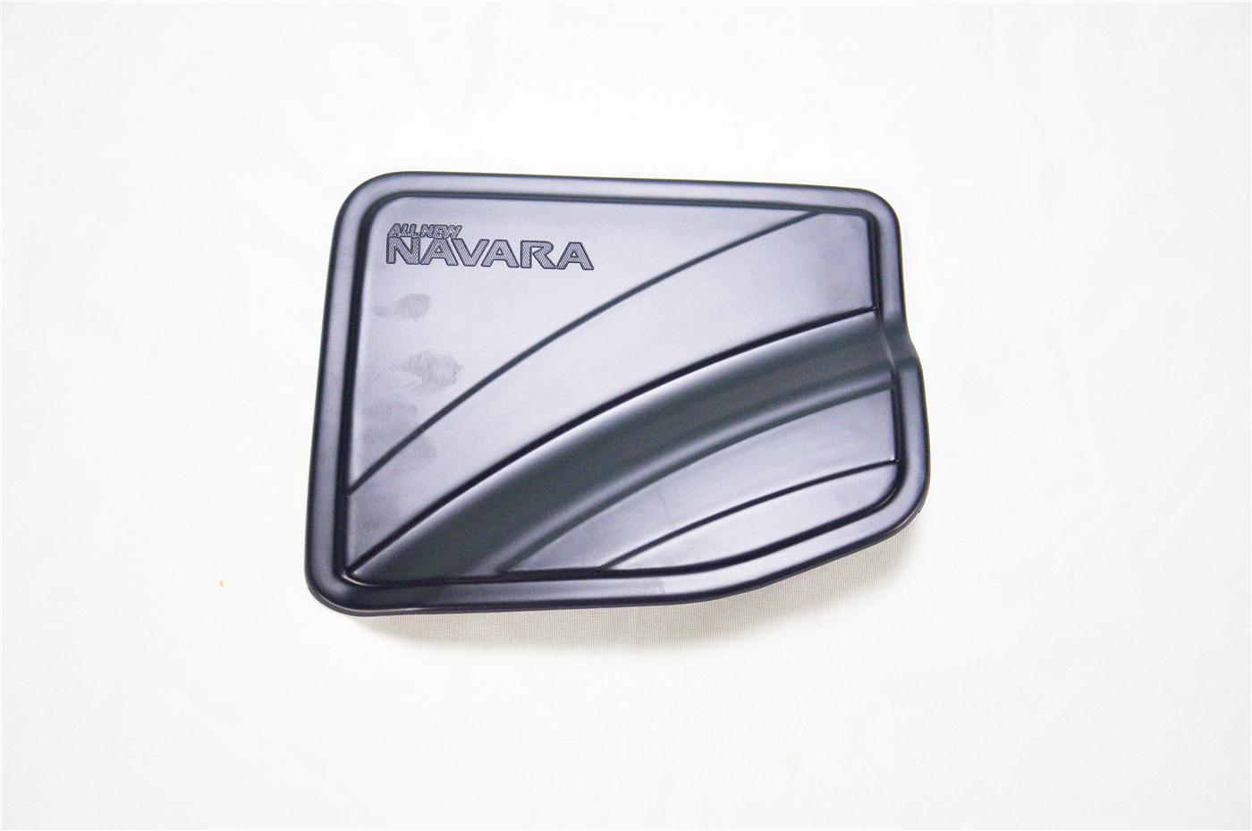 Nissan Navara 2017 2019 Np300 Gas Tank Cover Chrome Matte Black Nissan Navara 2017 2019 Np300 Gas Tank