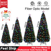 Color Changing Fiber Optic Christmas Tree with Top Star
