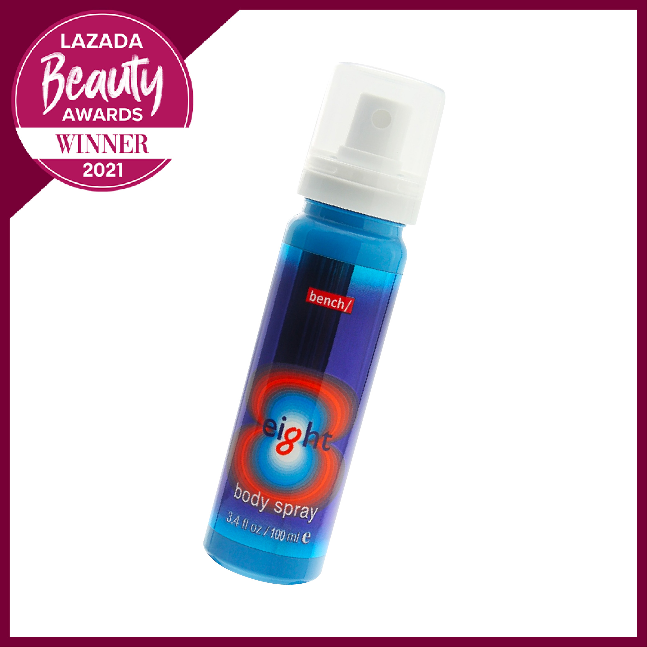 BENCH- Eight Body Spray Fresh Citrus Floral Scent Grasse Fragrance
