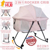 Phoenix Hub 2 in 1 Portable Baby Bed with Mosquito Net