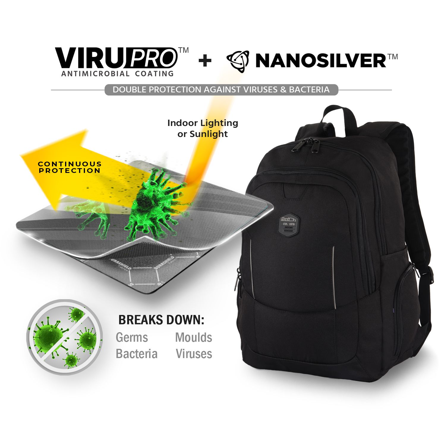 Laptop Backpack Hawk Backpack Shopee Hawk Bag Black And Gray Shop - Main Image