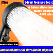 10 Year Warranty High Pressure Shower Head Set - 