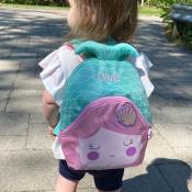 Mermaid Kids Backpack - Lightweight, Personalized, Ready Stock