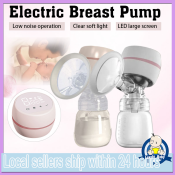 Silent Massage Electric Breast Pump with Bottle - MY248