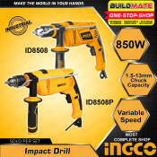 Ingco Impact Drill 850W - Electric Drill Set for DIY