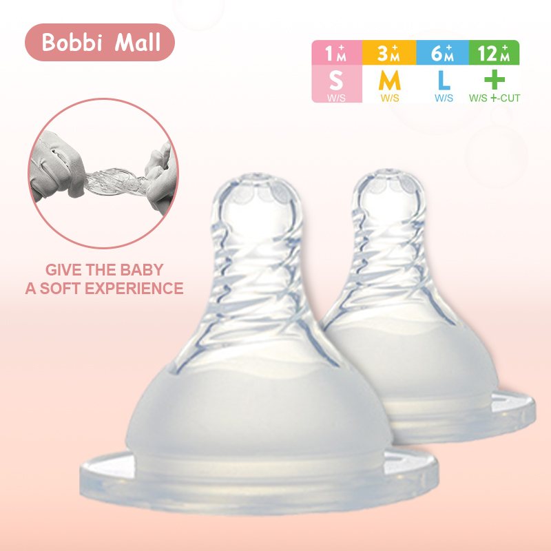 Bobbi Baby BPA-Free Bottle Pacifier for 0-12 Months