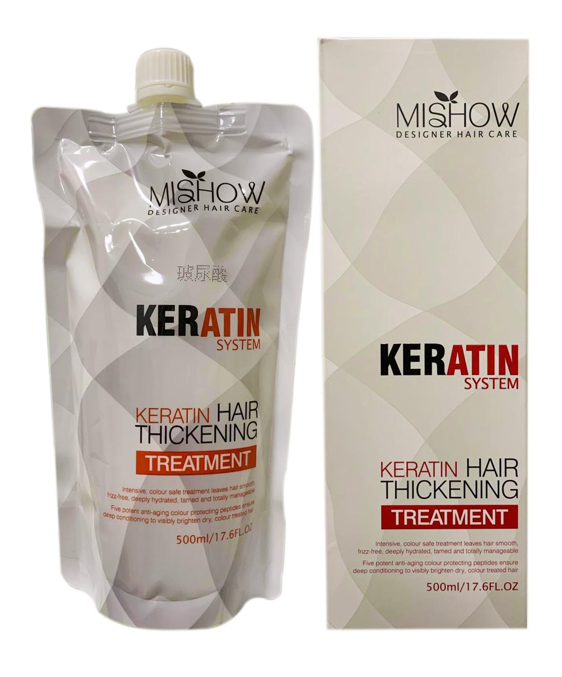 Mishow Keratin Hair Thickening Treatment 500ml Lazada Ph
