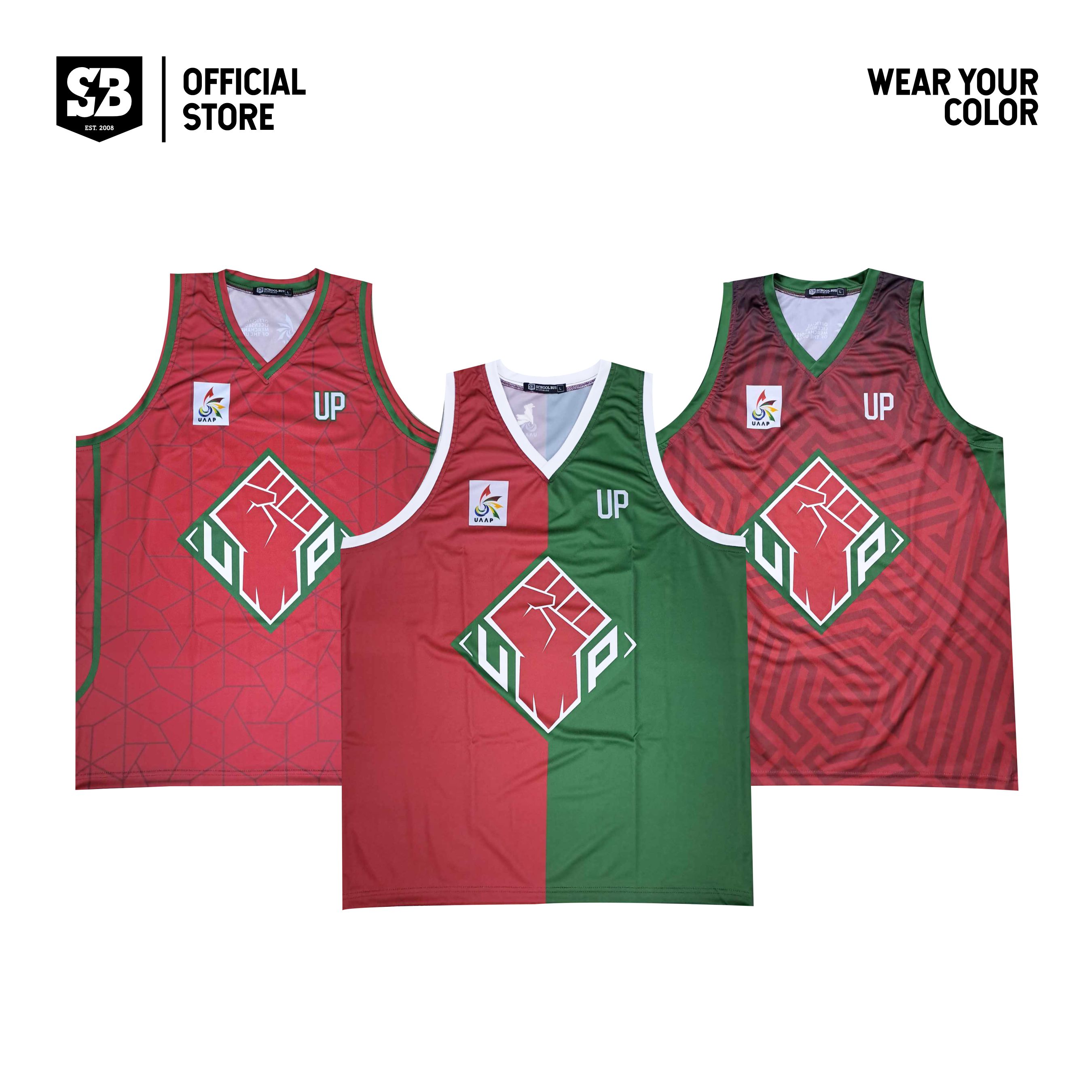 UST JERSEY OFFICIAL UAAP MERCHANDISE Polydex Material Jersey