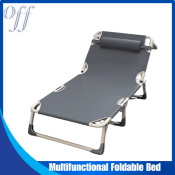 "Portable Outdoor Folding Bed - Easy Carry & Multi-purpose"