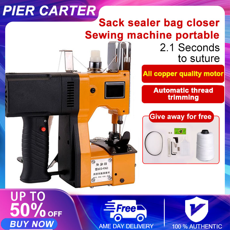 sack sealer heavy duty bag closer portable handy sewer sewing