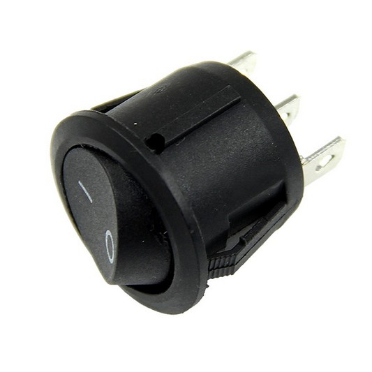Smallest Rocker Switch Small Rocker Switch 10-Pack Mini Black Rocker Switches (ON-OFF SPST ...