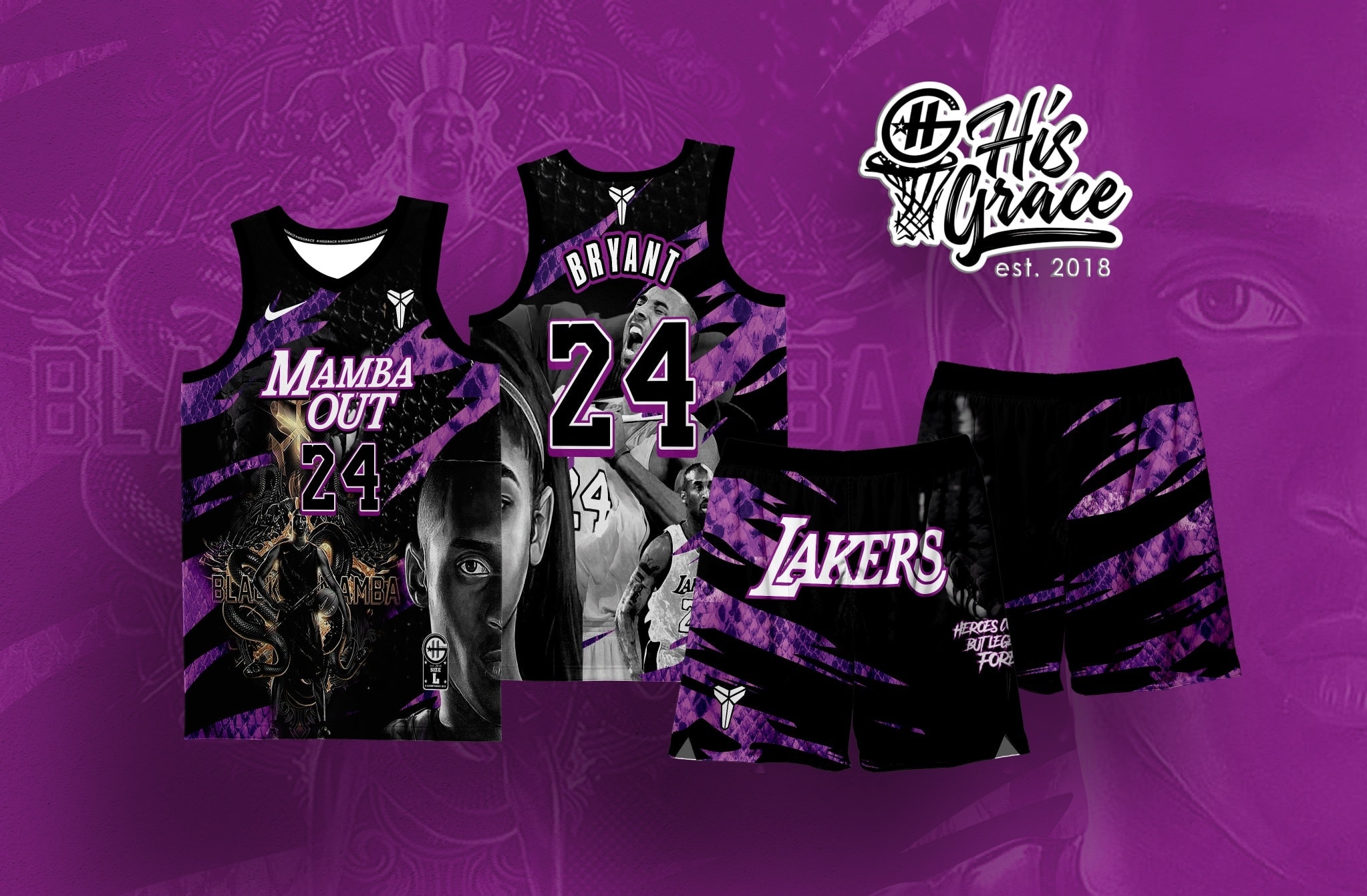 Basketball Jersey Black Mamba BLACK MAMBA BRYANT V3 HG JERSEY Full  Sublimation 3D Breathable Vest Summer Basketball Fanwear Jersey Tanks