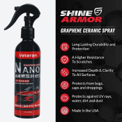 Nano Ceramic Coating Spray for Cars and Motorcycles - 500ml