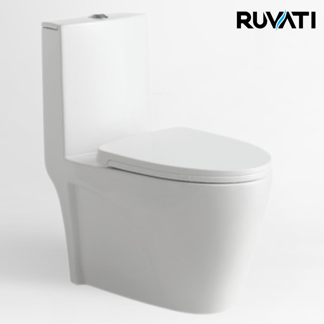 Ruvati One-Piece Siphonic Toilet