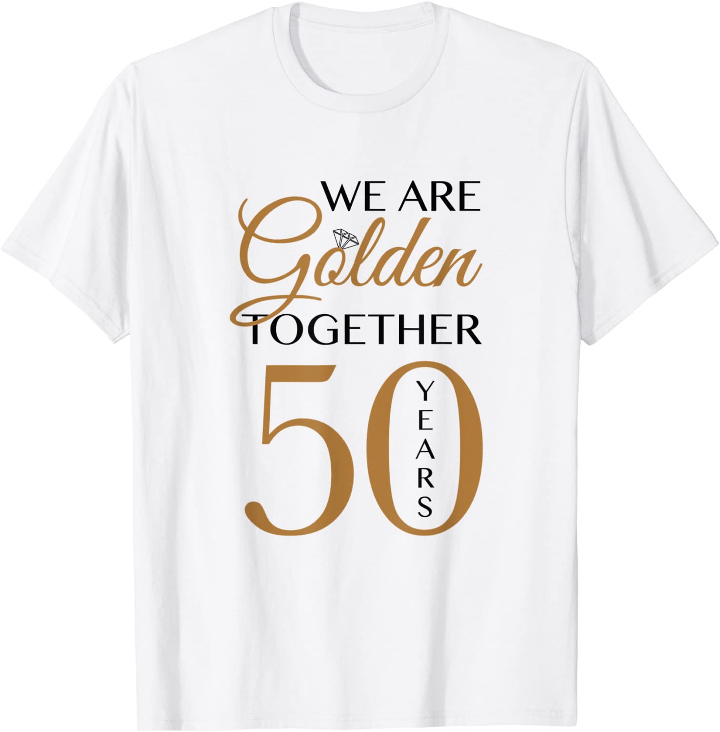 50th wedding anniversary t shirt design