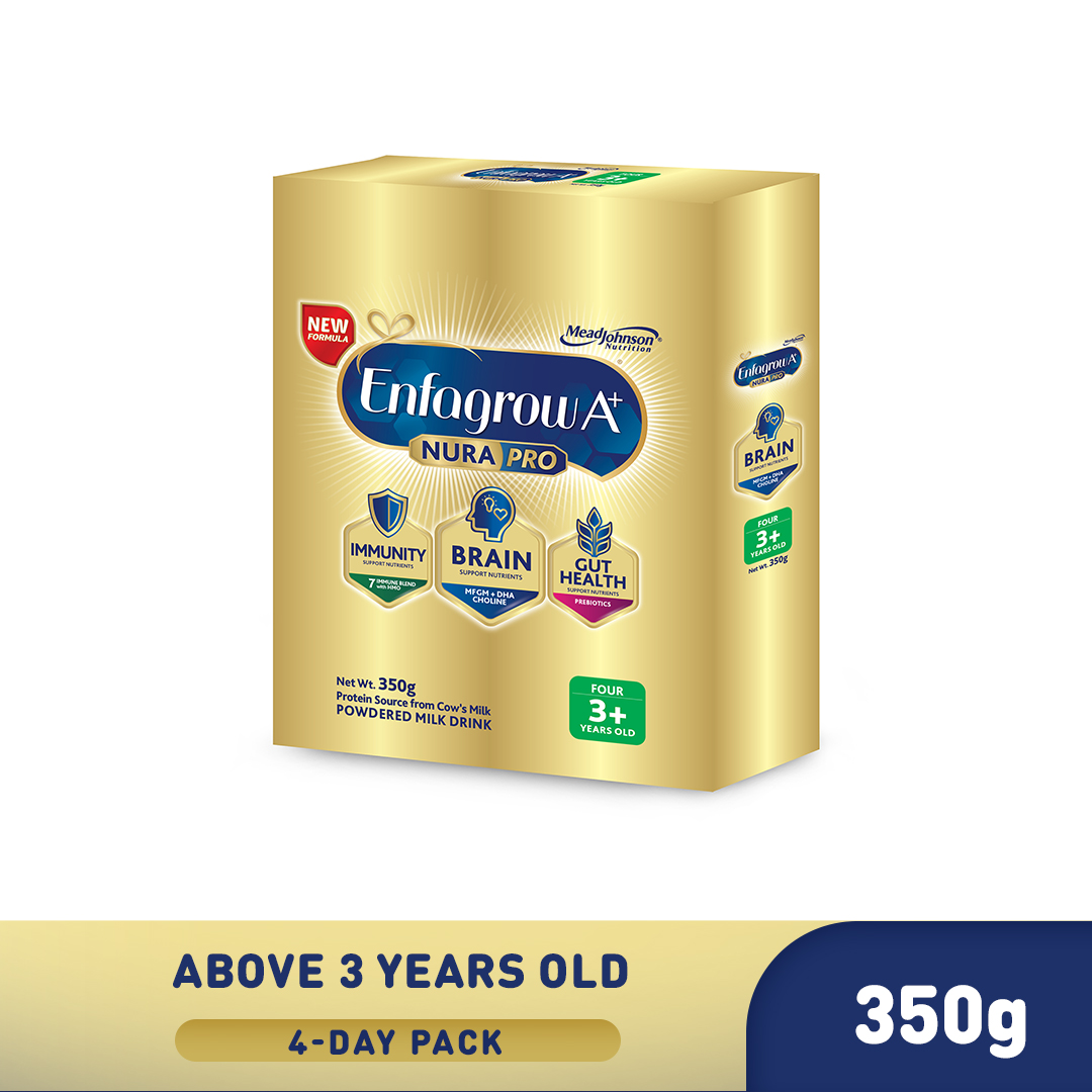 Enfagrow A+ Four NuraPro Powdered Milk Drink for 3+ Years Old 350g