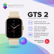 Amazfit GTS 2: Bezel-less Smartwatch with Music Storage and Alexa