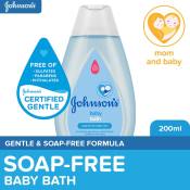 Johnson's Baby Bath 200ml - Gentle Baby Wash Essentials