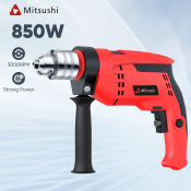 Mitsushi Variable Speed Hand Electric Drill for Woodworking