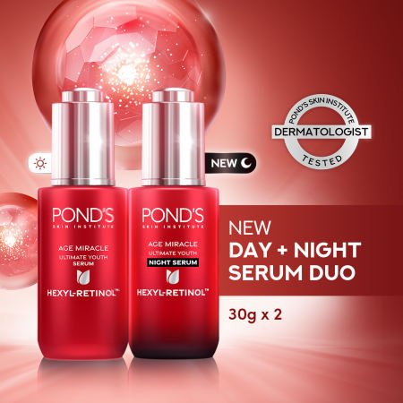 POND's Age Miracle Youth Serum with Niacinamide and Hyaluronic Acid