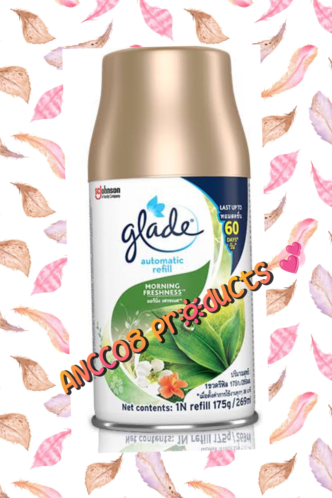 GLADE automatic spray refill MORNING FRESHNESS SCENT