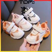 Korean Style Thick Sole Kids' Sneakers with Box