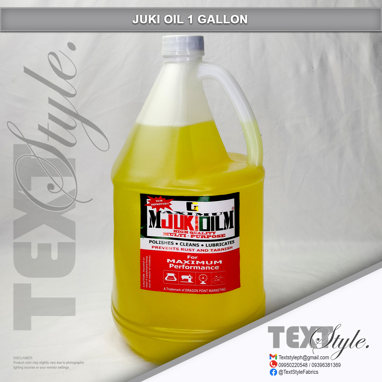 Machine Oil - 1 Gallon