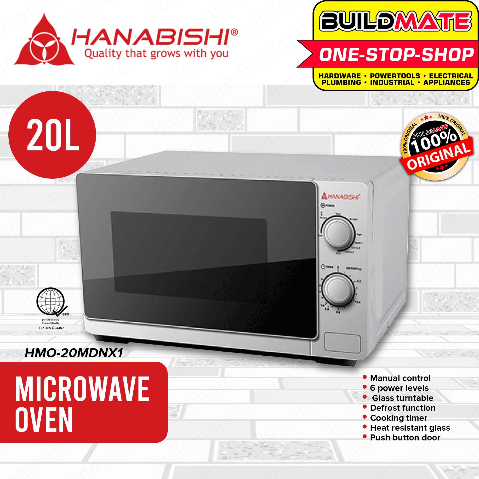 hanabishi microwave oven not heating