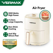 Vermax 4L Oil-Free Air Fryer with 8 Menus