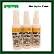 Optic Zone Anti Fog Eyewear Cleaner Spray, 50ML