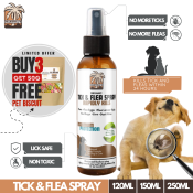 Martina's Tick and Flea Spray - Organic and Lick Safe