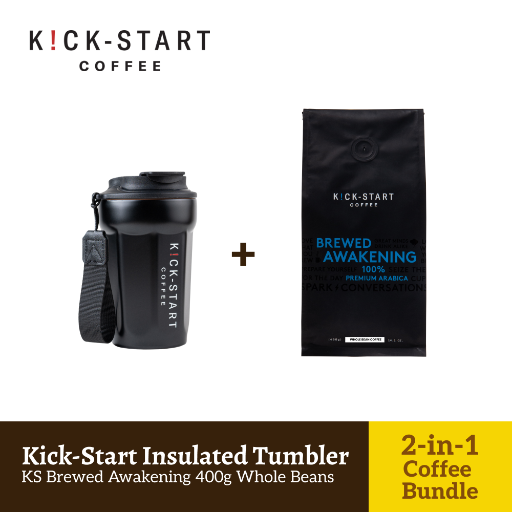 Kick-Start Philippine Barako Strong Coffee Beans 100% Barako