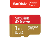 SanDisk Extreme 1TB Micro SDXC Card, Fast Read/Write Speeds
