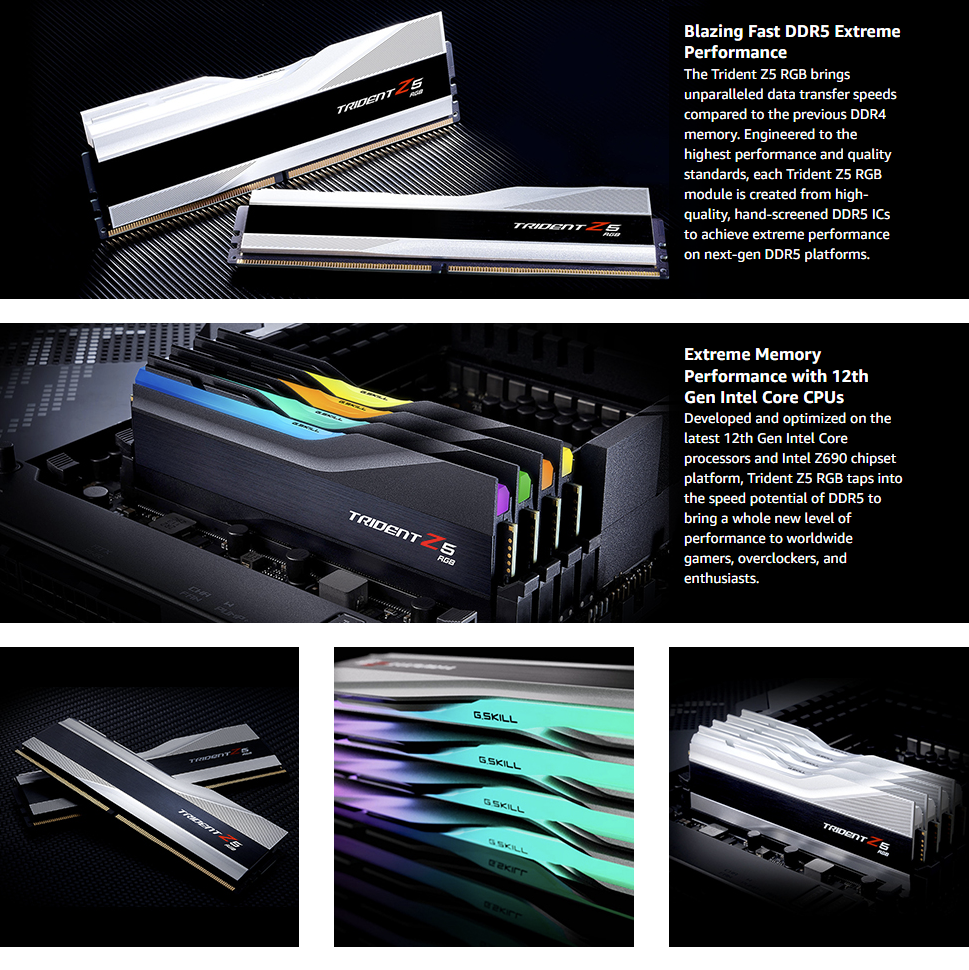 Buy G.Skill Trident Z5 RGB Series 32GB (2 x 16GB) 288-Pin SDRAM