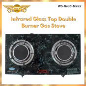 WS-LGGS-D999 Infrared Gas Stove Double Burner by G Wing