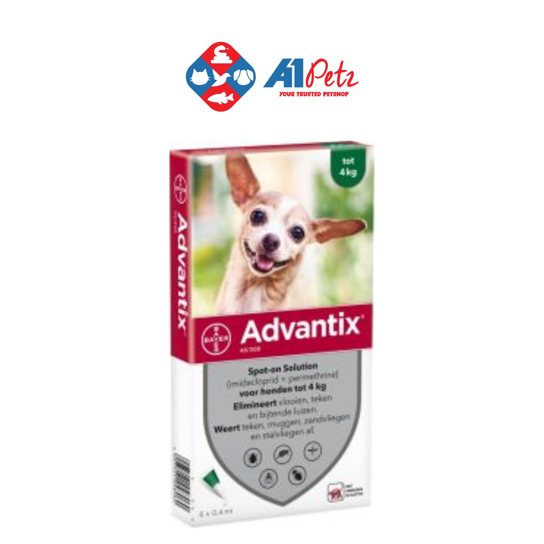 Advantix spot on hotsell solution for dogs