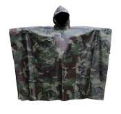 Camo Waterproof Military Raincoat for Outdoor Activities (Brand: Tactical)