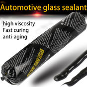 Black Polyurethane Automotive Glass Glue - Waterproof Sealant