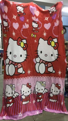 Lucy288 Cartoon/Floral Character Microfiber Fleece Blanket Flannel Kumot 55*77inch Single Size (2)